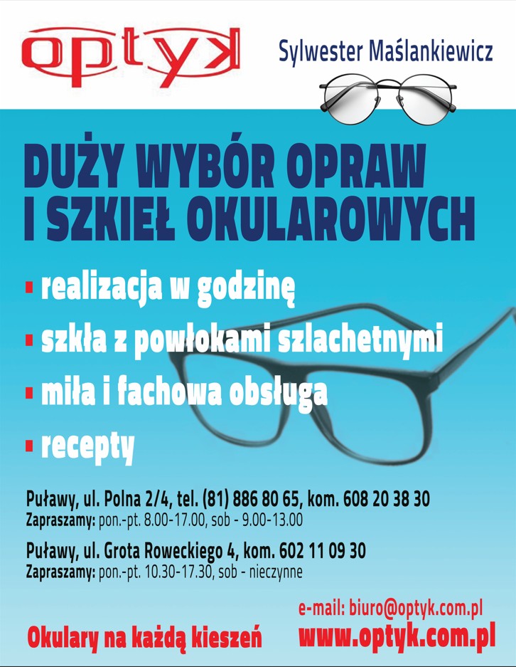 dobór okularów PUŁAWY